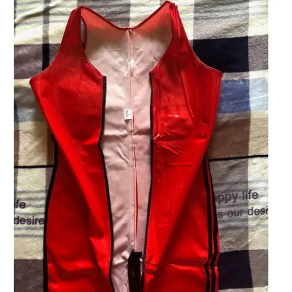 PU Leather Wrestling Suit Go Kink