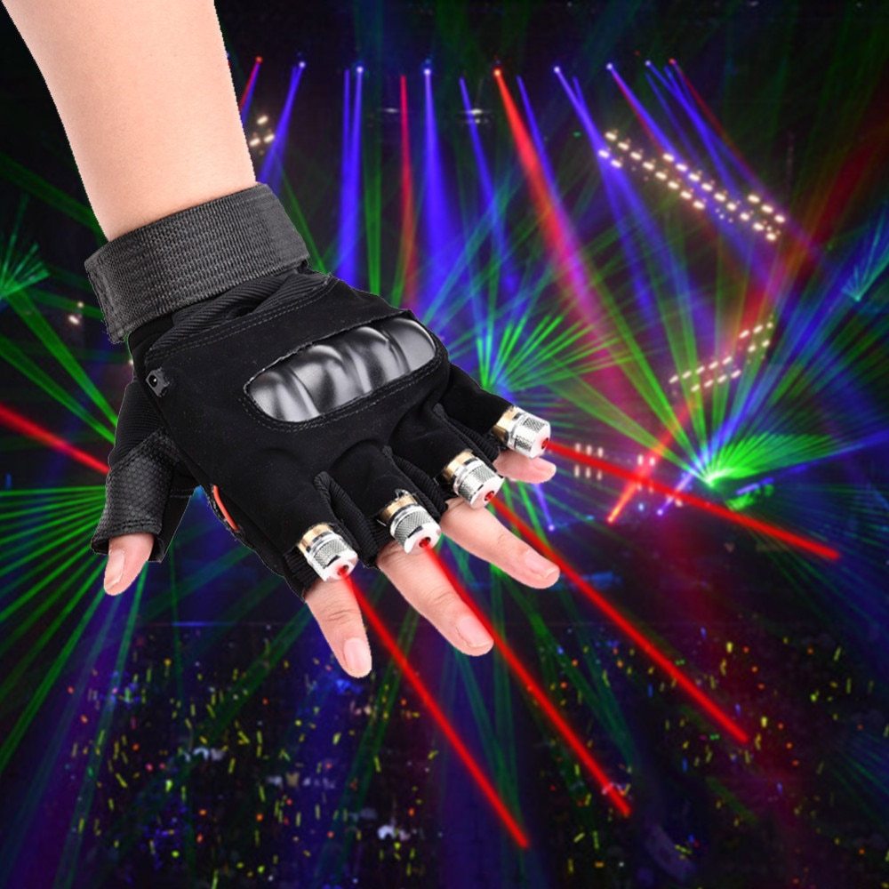 Rechargeable Laser Gloves