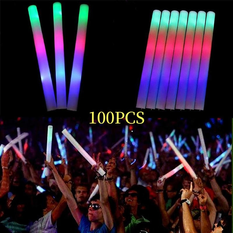 LED Foam Glow Sticks