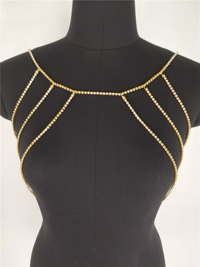 Diamond Halterneck Chain