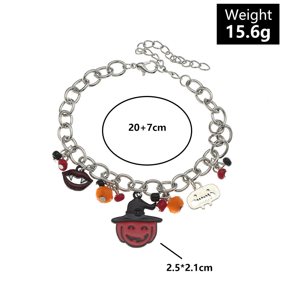 Pumpkin Style Bracelet and Necklace