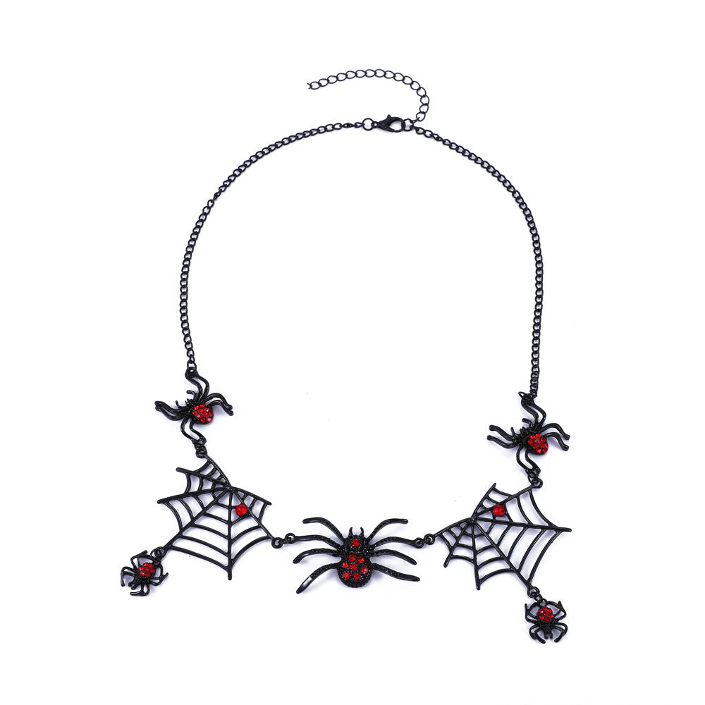Spider Web Necklace