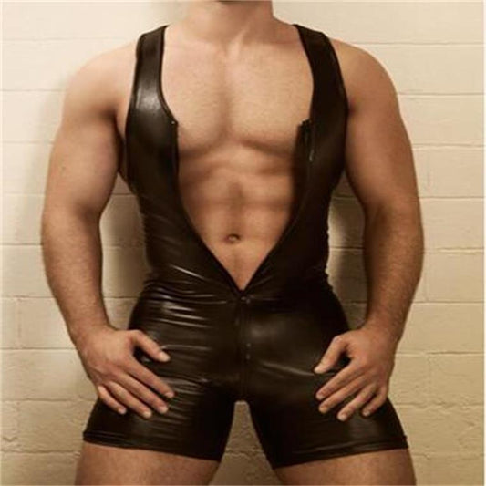 Men's wrestling one-piece