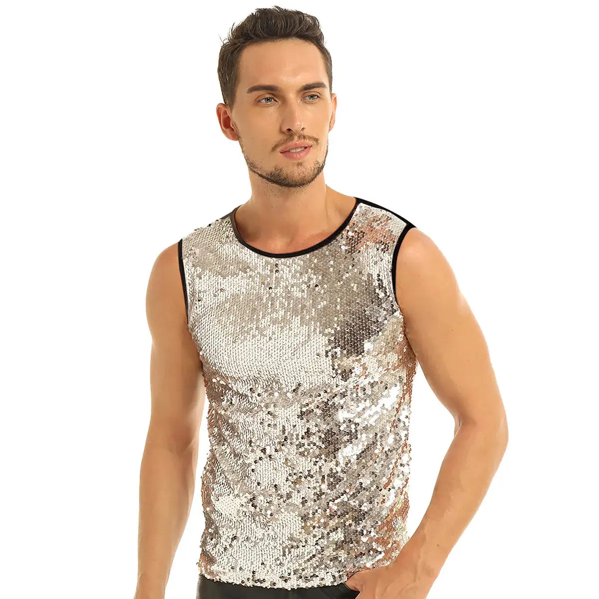 Glitter Sequins Tank Top Go Kink!