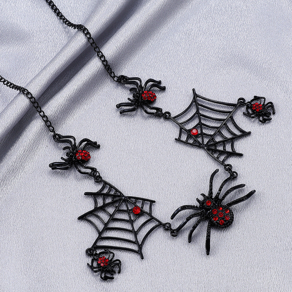 Spider Web Necklace