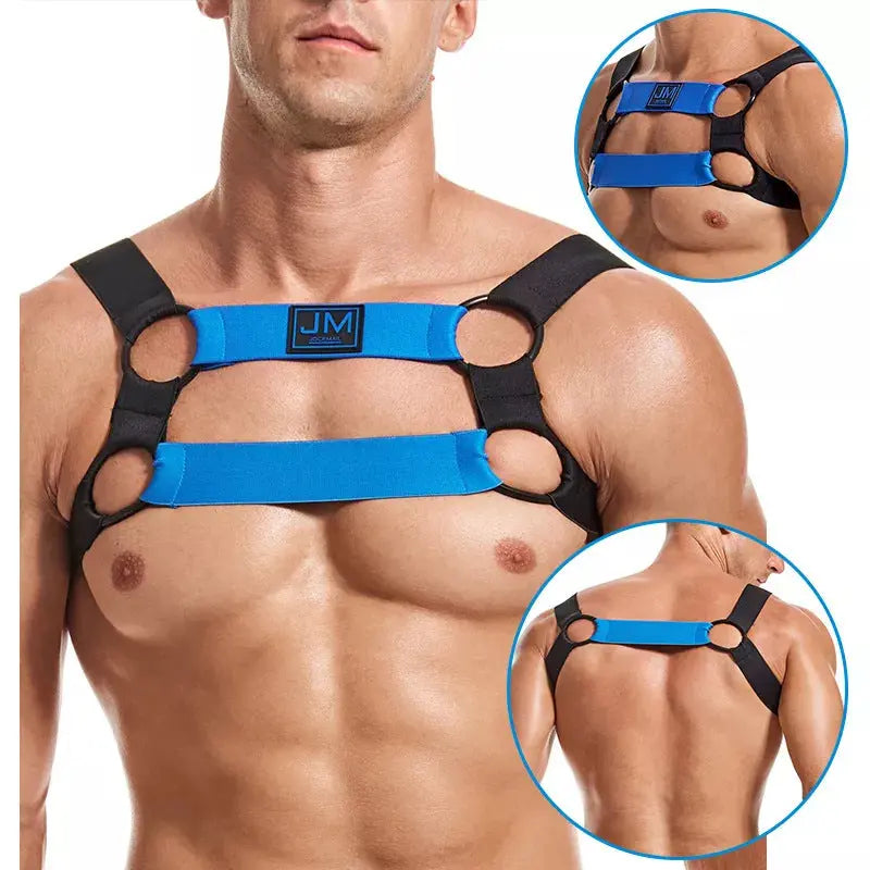 Elastic Chest Harness Go Kink