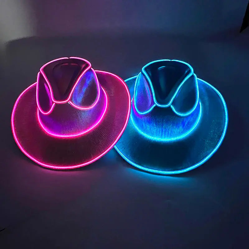 LED Party Cowboy Hat Go Kink!