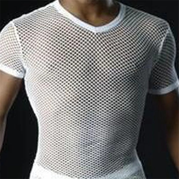 Mesh Short Sleeve Top