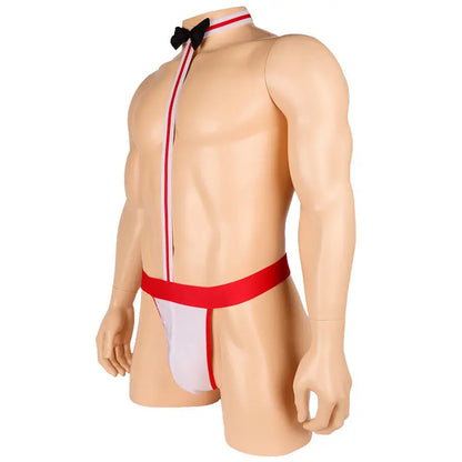 Suspenders and Neck Tie Go Kink