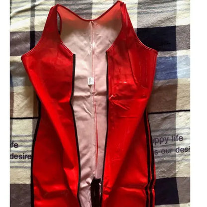 PU Leather Wrestling Suit Go Kink