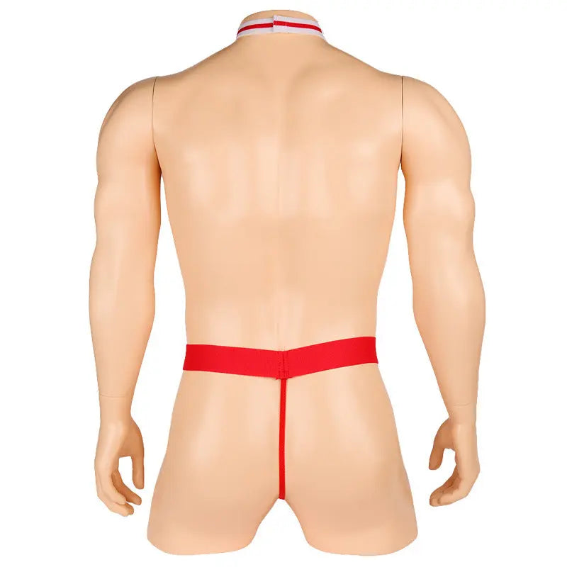 Suspenders and Neck Tie Go Kink