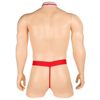 Suspenders and Neck Tie Go Kink