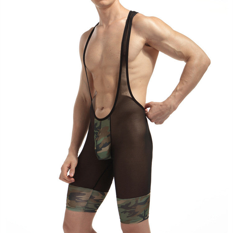 Army Style Wrestling Outfit