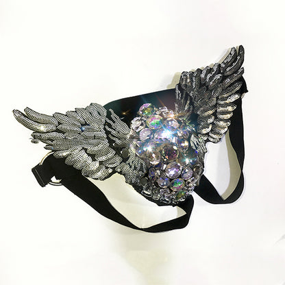 Sexy Glistening Angel Costume