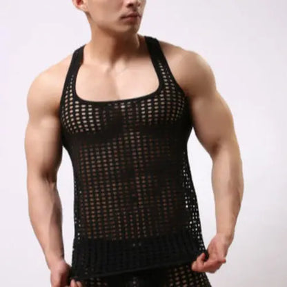 Fishnet Vest Go Kink