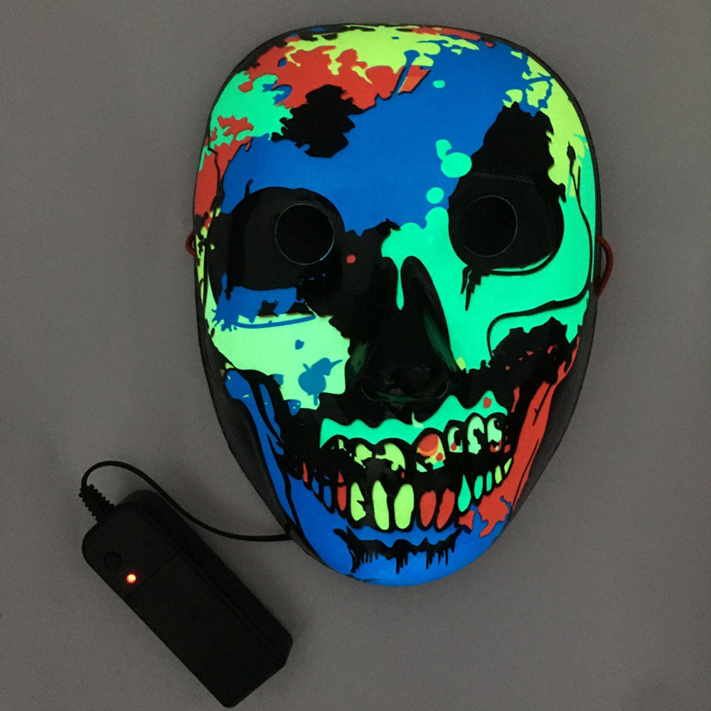 LED Halloween Masks