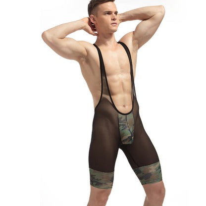 Army Style Wrestling Outfit