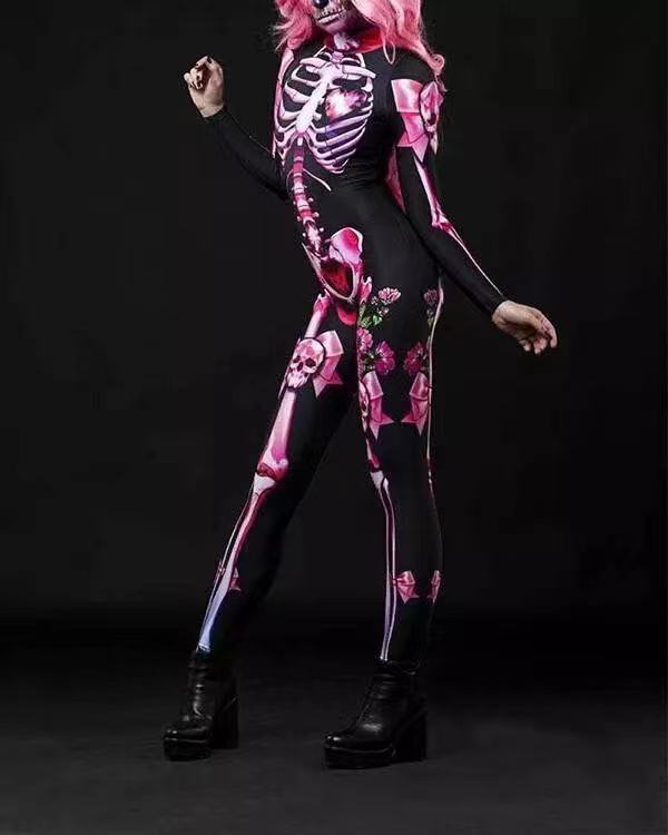 Multi Style Skeleton Jumpsuit