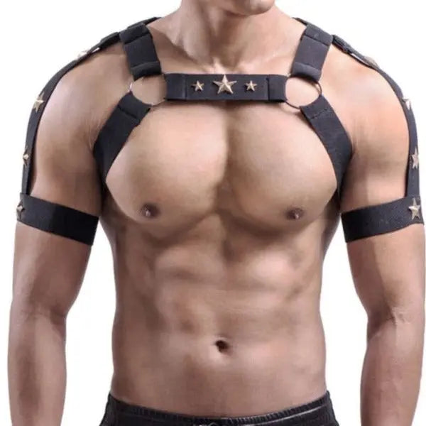 Fluorescent Chest Harness Go Kink