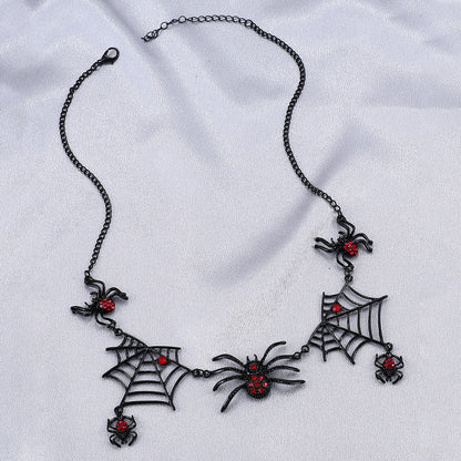 Spider Web Necklace