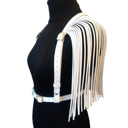 Leather Shoulder Tassel Harness