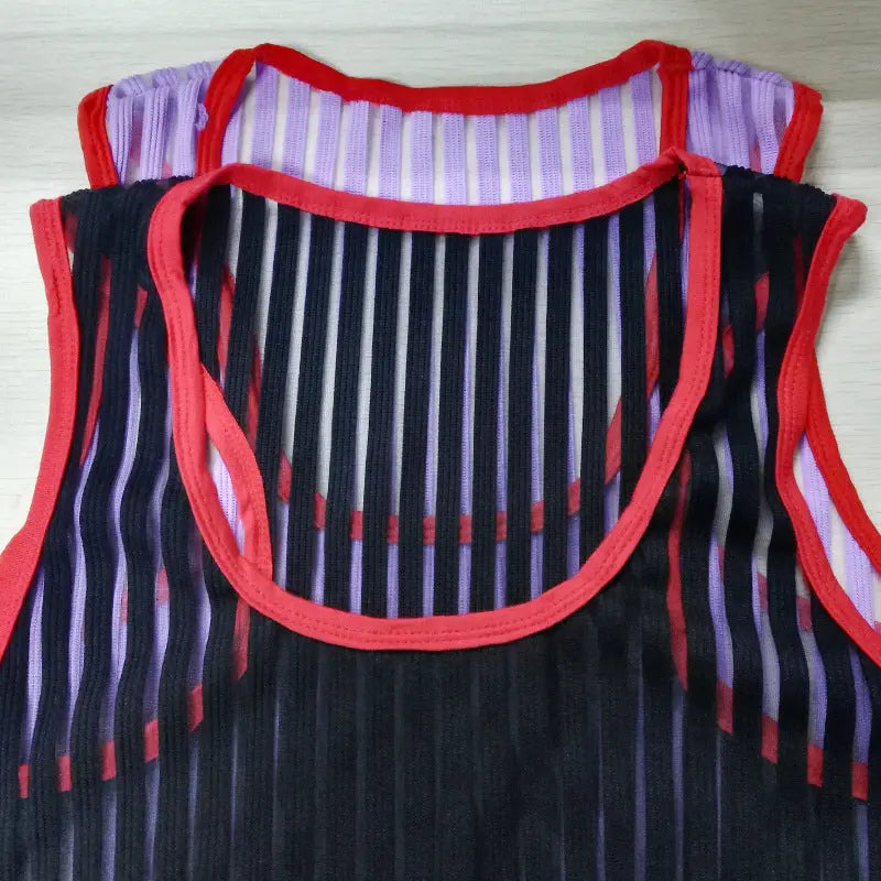 Transparent Mesh Vest Go Kink