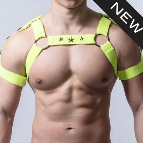 Fluorescent Chest Harness Go Kink