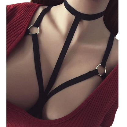 Sexy Neck and Breast Harness