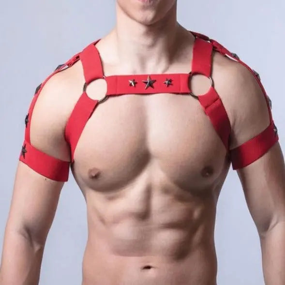 Fluorescent Chest Harness Go Kink