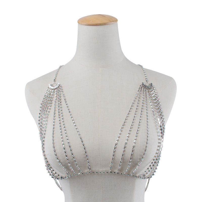 Crystal Bra Chain