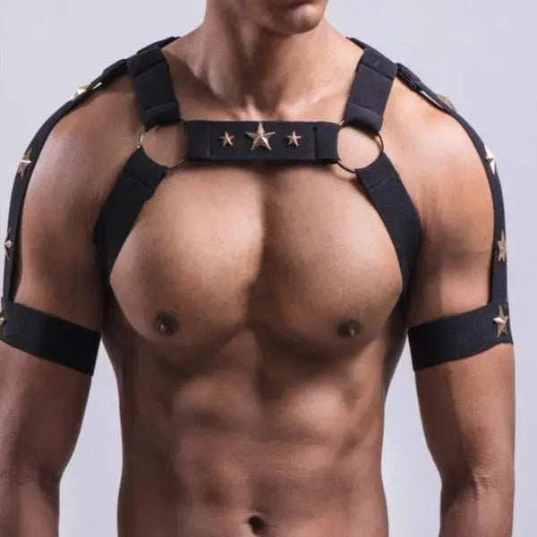 Fluorescent Chest Harness Go Kink