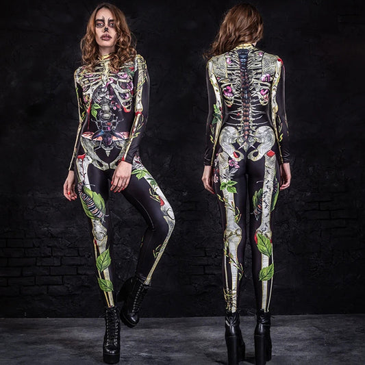 Day of the Dead - Skeleton Jumpsuit