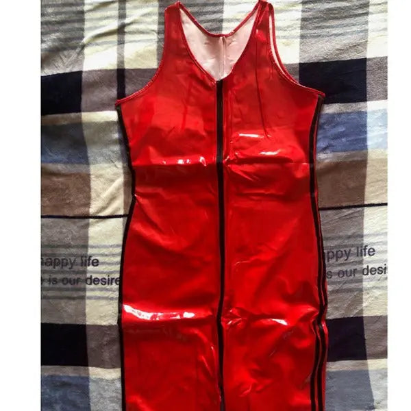 PU Leather Wrestling Suit Go Kink