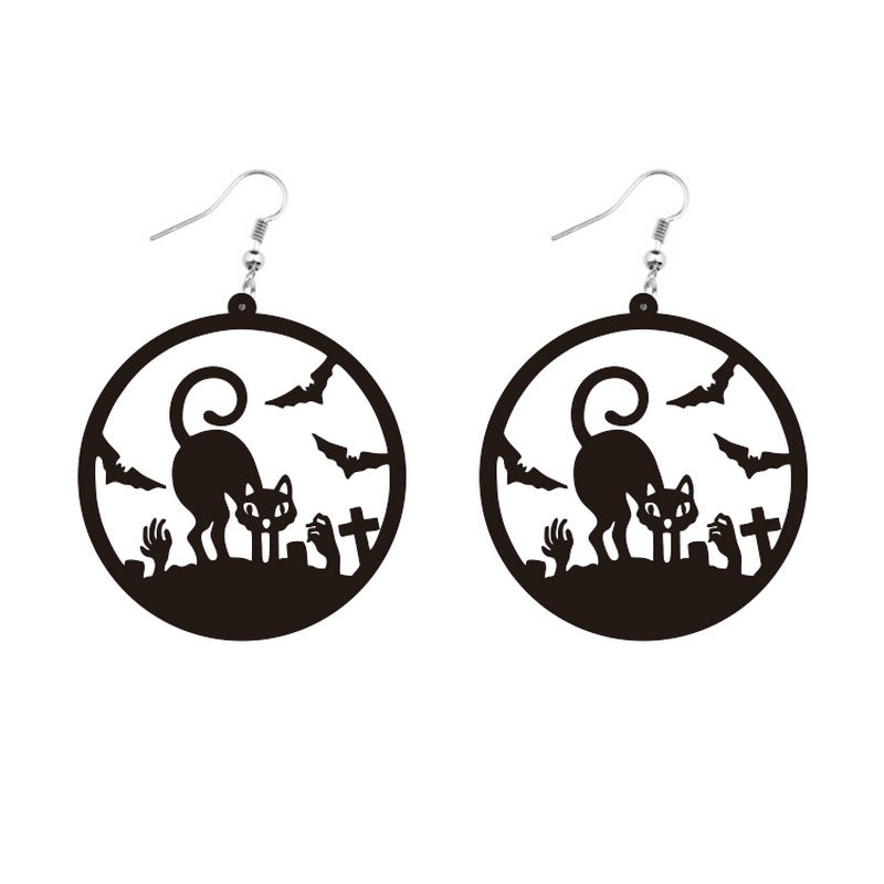 Acrylic Halloween Earrings