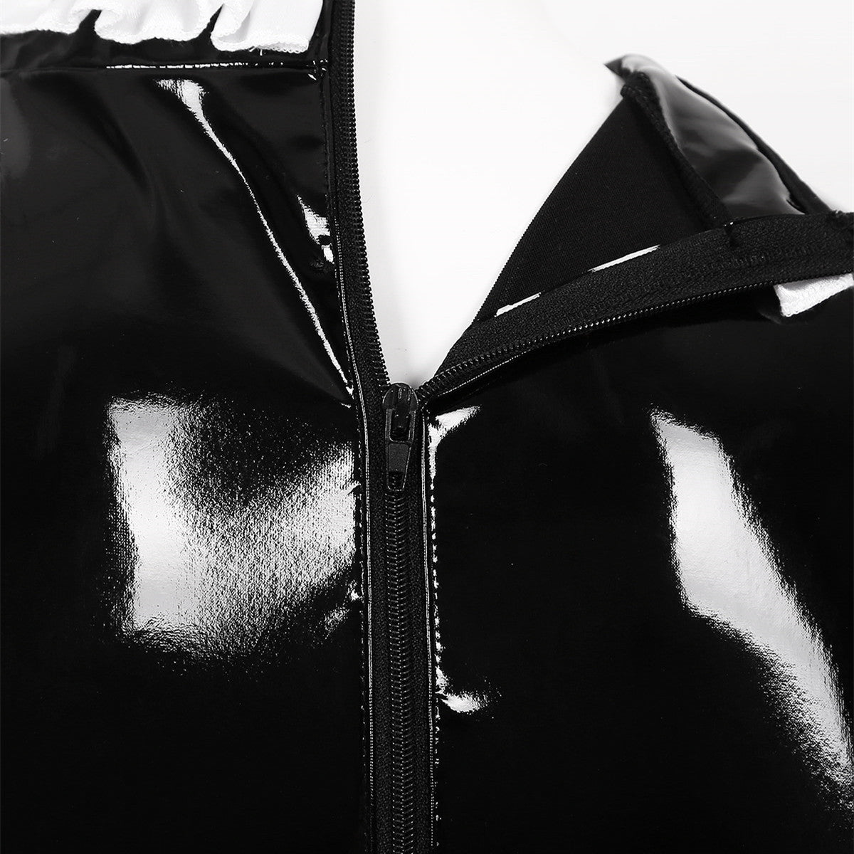 Mens Leather Waitress Outfit