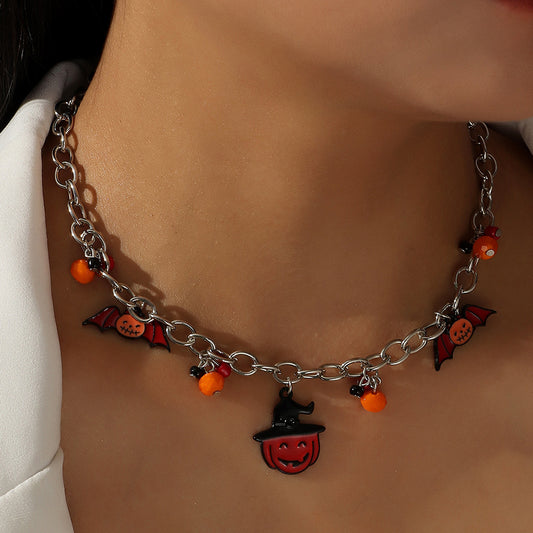 Pumpkin Style Bracelet and Necklace