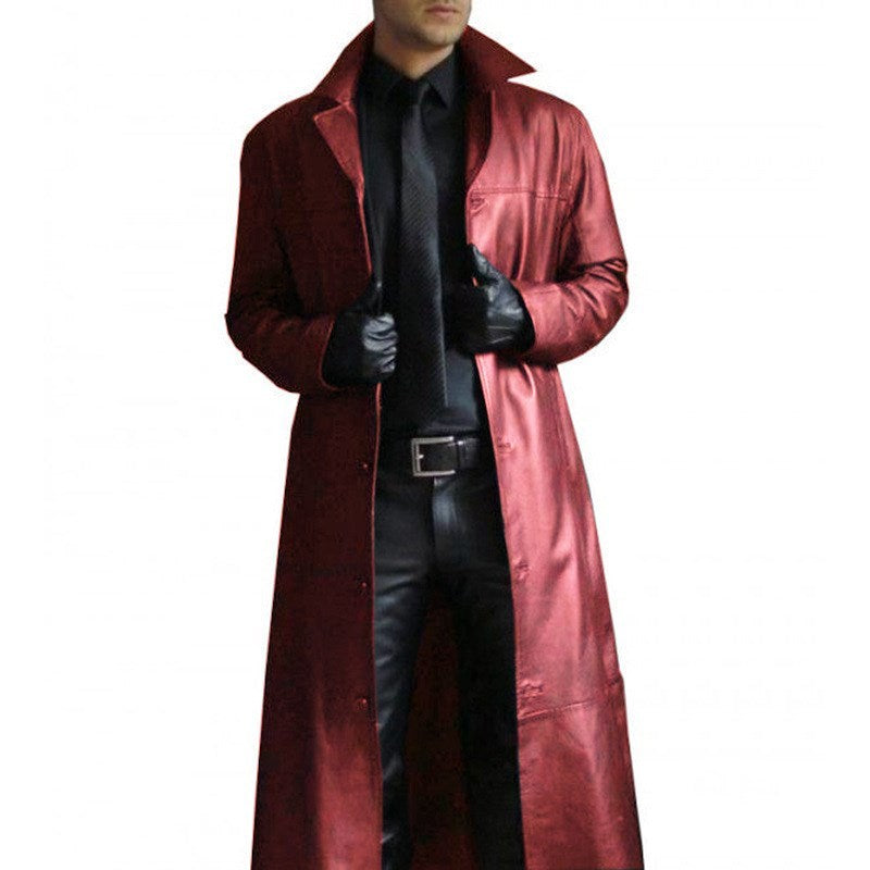 Sleek Cosplay Leather Jacket