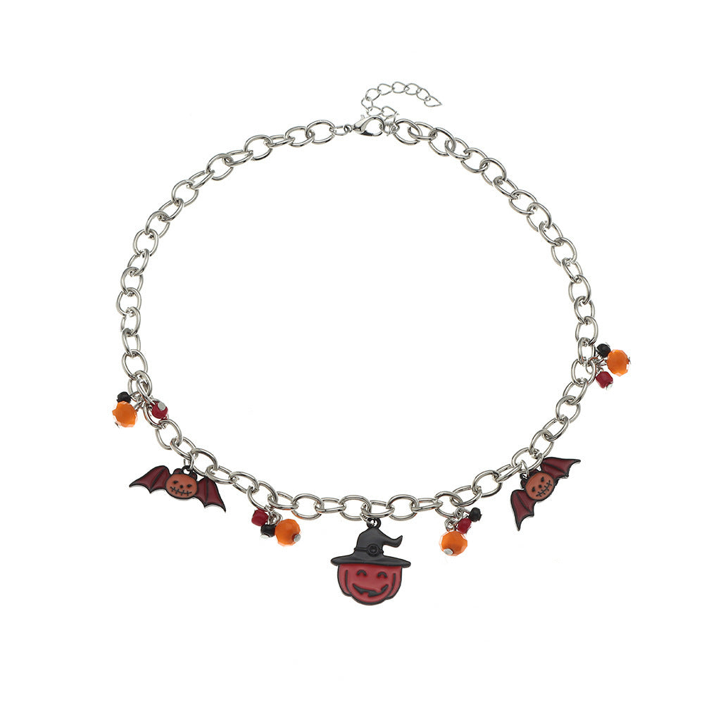 Pumpkin Style Bracelet and Necklace