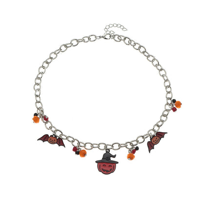 Pumpkin Style Bracelet and Necklace