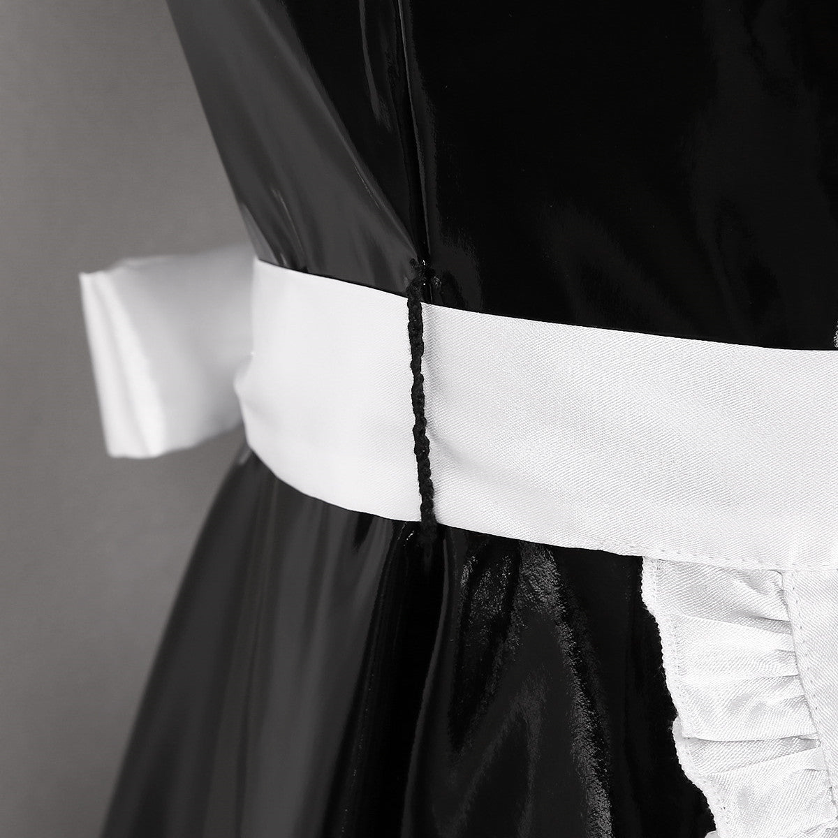 Mens Leather Waitress Outfit