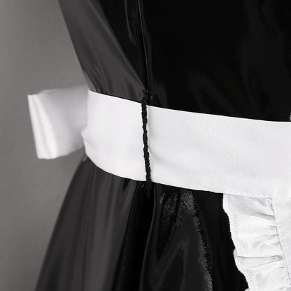 Mens Leather Waitress Outfit