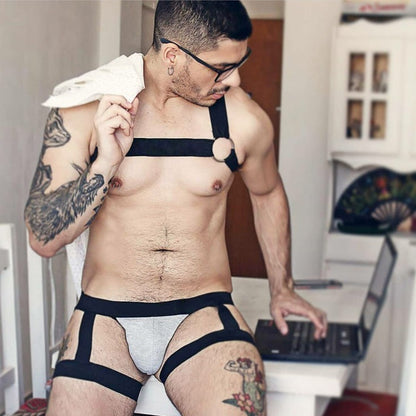 Chest and Jock Strap