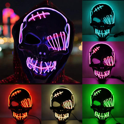 LED Skull Mask