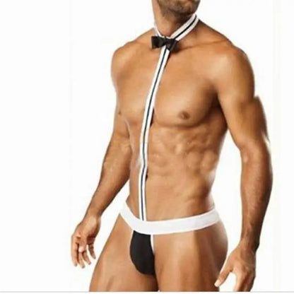 Suspenders and Neck Tie Go Kink