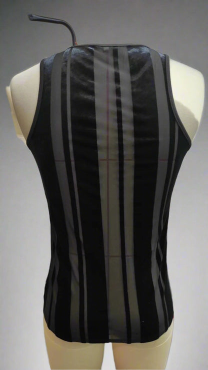 Vertical Pattern Mesh Vest