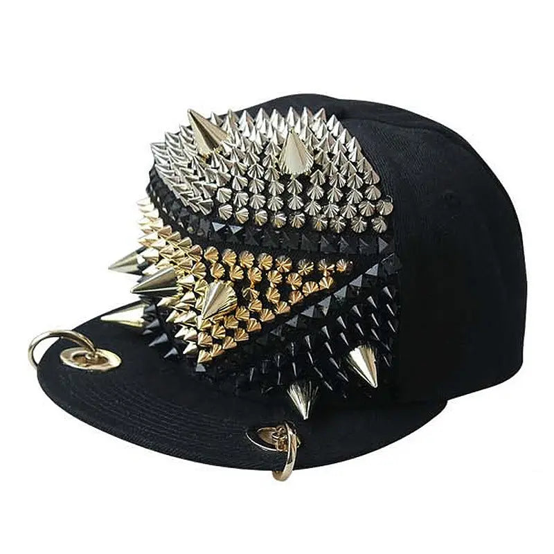 Flat Brim Rivet Baseball Cap - Go Kink!