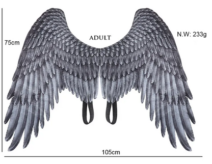 Large 3D Printed Angel Wings