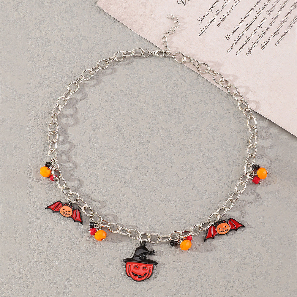 Pumpkin Style Bracelet and Necklace