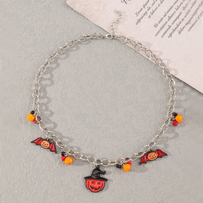 Pumpkin Style Bracelet and Necklace