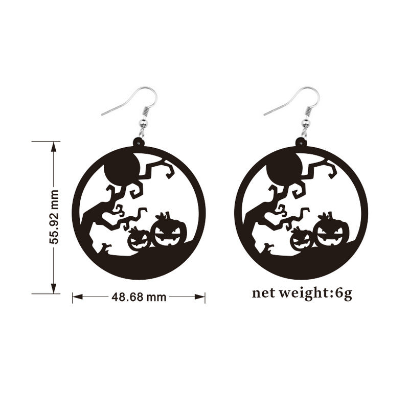 Acrylic Halloween Earrings